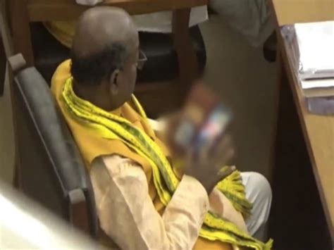 BJP MLA Accused Of Watching Porn In Assembly Said I Received Call And Video Started Playing