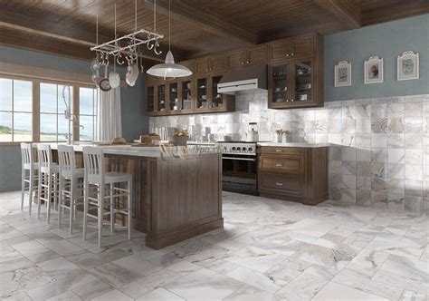 Мраморная плитка на кухне и ее преимущества