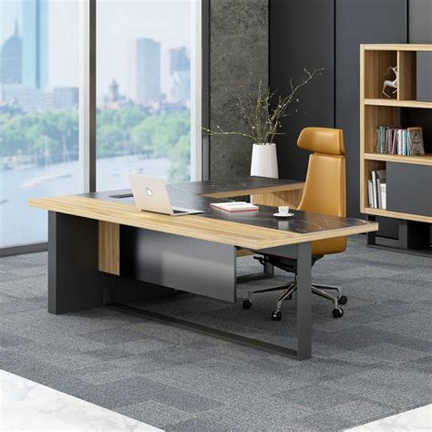 Modern office L Executive desk | Mige Office Furniture