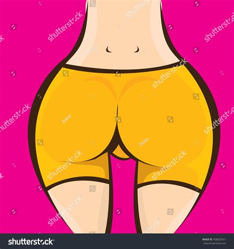 Sexy Woman Big Booty Vector Ass Stock Vector Royalty Free 458023921 Shutterstock