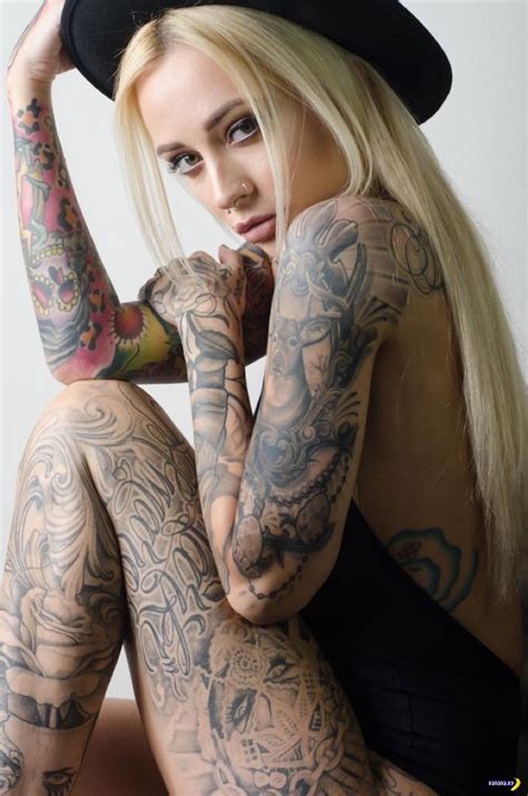 Tattoo Arm Shoulder Beauty Blond Porn Pic
