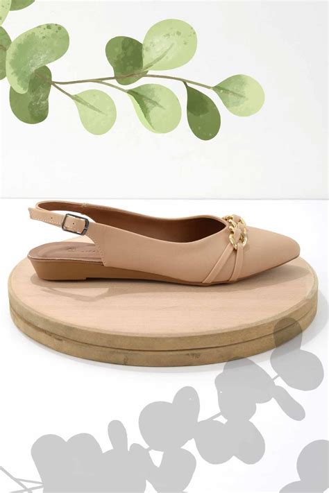 Bambi Mat Nude Saten Kadın Babet K Fiyatı Yorumları Trendyol