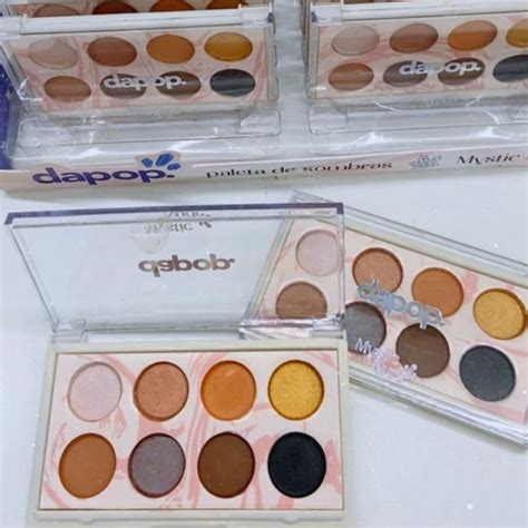 Paleta De Sombras Cores Dapop Mystic Nude DP Shopee Brasil