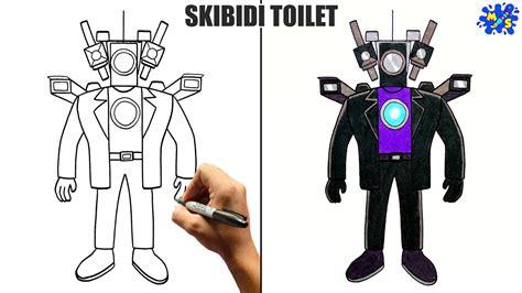 Titan Cameraman Drawing How To Draw Titan Cameraman From Skibidi