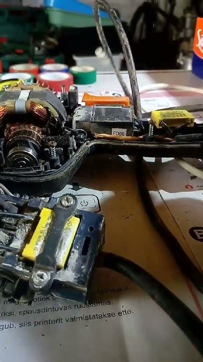 Конденсатор дрели перфораторе, болгарке, электроинструменте #ремонт # ...