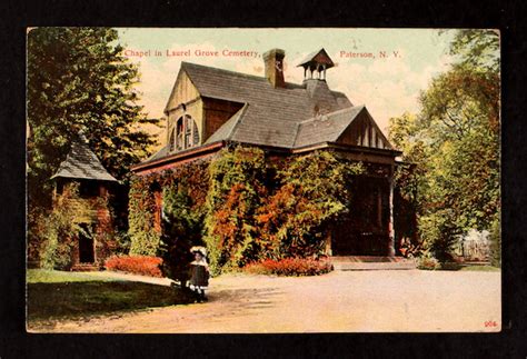 Paterson Chapel In Laurel Grove Cemetery Carte Postale Ancienne Et