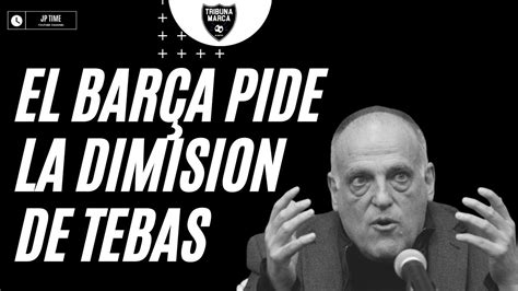 El Barça pide la dimisión de Tebas Ceferin advierte Eric Garcia