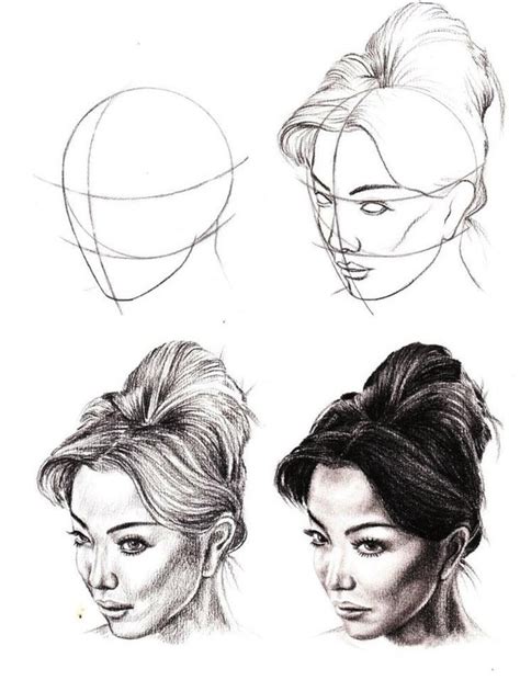 face reference  drawing drawing skill