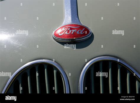 ford red badge logo ford motor company stock photo alamy