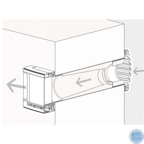 EHT - Настенное гигрорегулируемое приточное устройство Aereco купить в ...