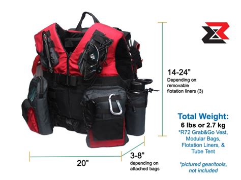 R72 Grab&Go Vest with Modular Bags | Indiegogo