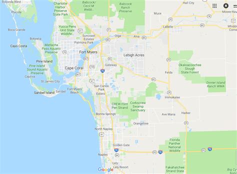 Fort Myers Naples Map - Fort Myers Radon