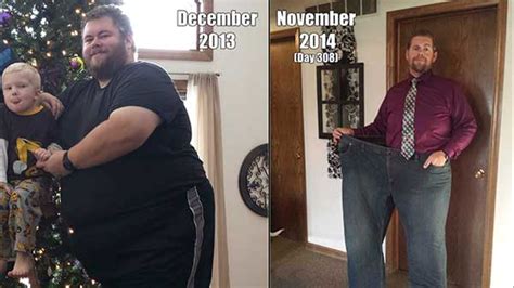 Mans Successful Weight Loss Journey Started On New Years Day 2014