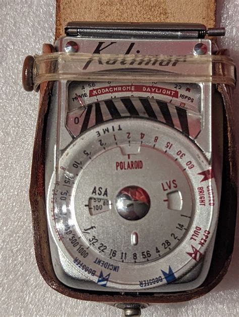vintage light meter  stanley musso blog