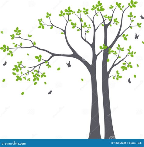 tree wallpaper sticker 2