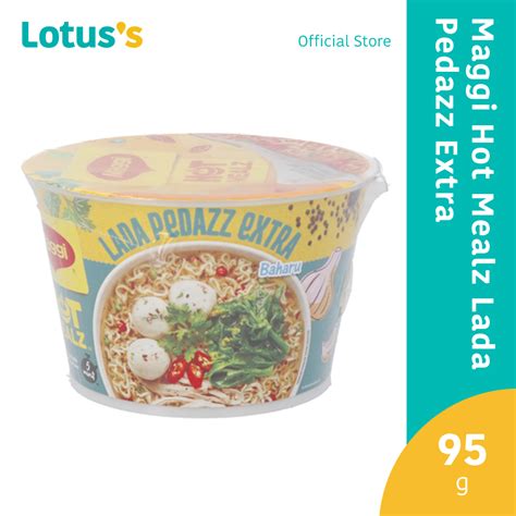 Maggi Hot Mealz Lada Pedazz Extra 95g Shopee Malaysia