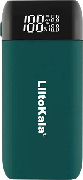 Зарядное устройство LiitoKala Lii-MP2 PowerBank QC3.0 PD3.0 Green (Lii ...