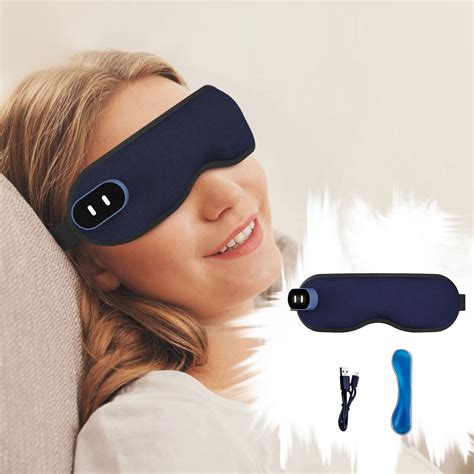 Dunxiashangmao Health And Beauty Smart Electric Magnetic Suction Eye Massager Cold Compress Hot