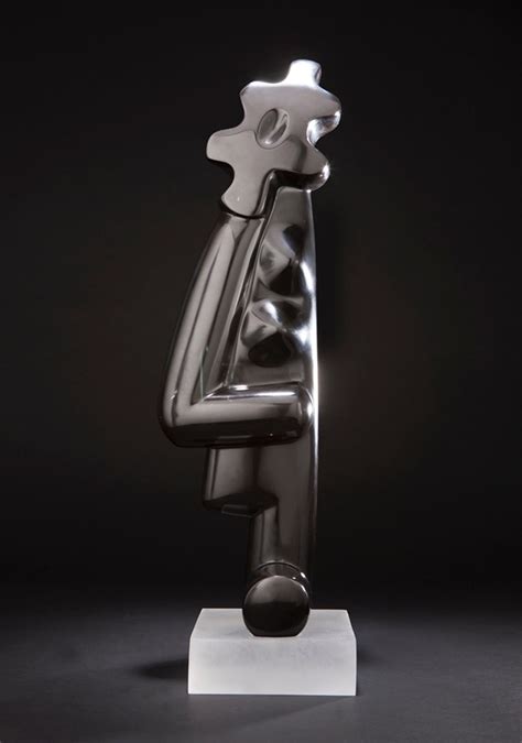 black marble don smalley sculpture
