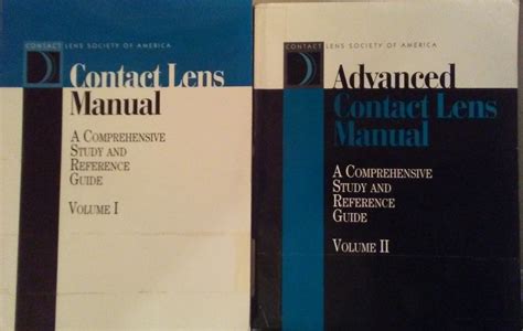 Contact Lens Manuel Volume 1 Answers