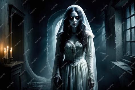 Premium AI Image | ghost woman