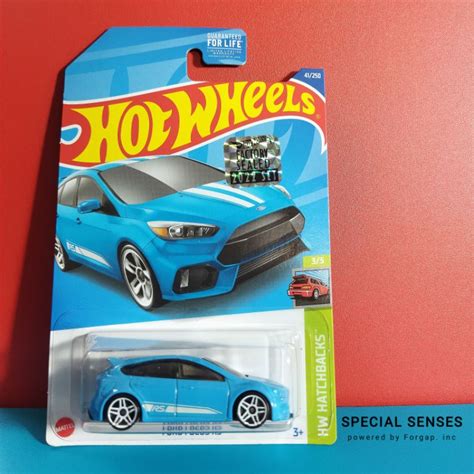 Jual Hot Wheels Ford Focus Rs Factory Sealed Biru Muda Shopee Indonesia