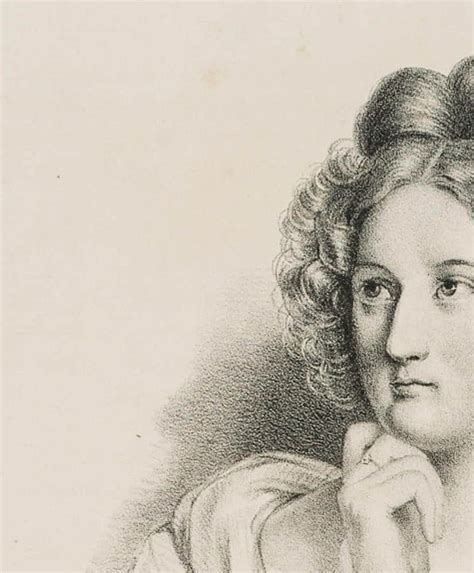 Unbekannt Jhd Mme Emil von Girardin geb Delphine Gay Romantik Porträt