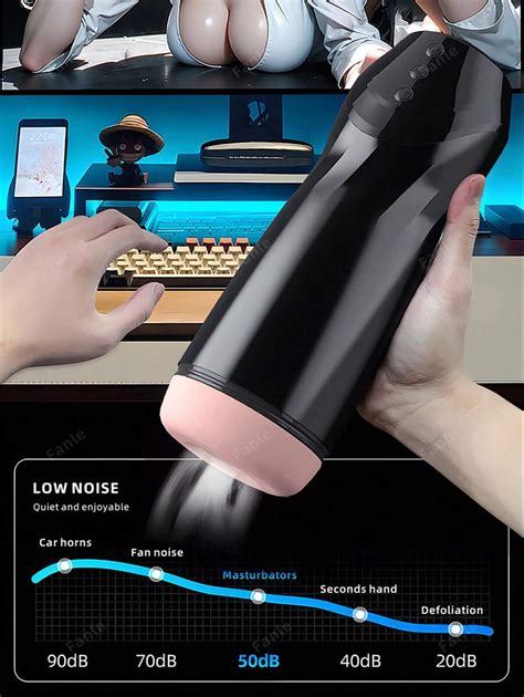Fanle Automatic Male Masturbator Electric Vibrating Pocket Pussy Sucking Masturbation Cup