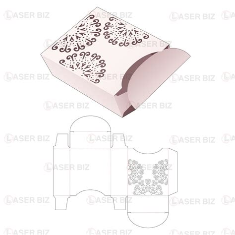 Коробка с закрывающейся крышкой » maket.LaserBiz.ru - Макеты для ...