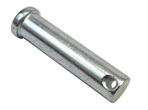 ITW Clevis Pin 1 2 X 2 Low Carbon Steel Zinc Clear