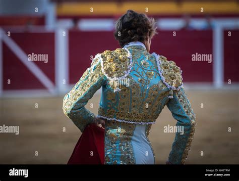 Detail Of The Traje De Luces Or Bullfighter Dress Spain Stock Photo