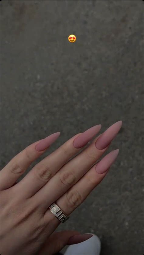 Matte Nude Acrylic Nails Almond Shaped Nails Nail Inspo Nail Ideas Fall Inspo Nude Color Artofit
