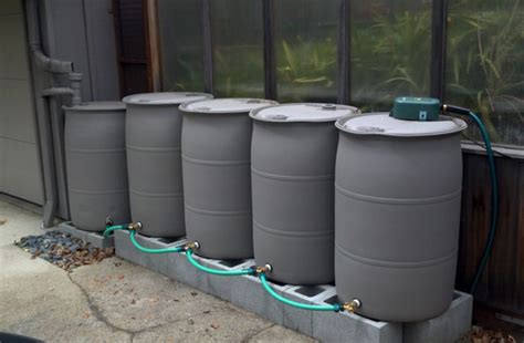 how to connect 2 rain barrels together