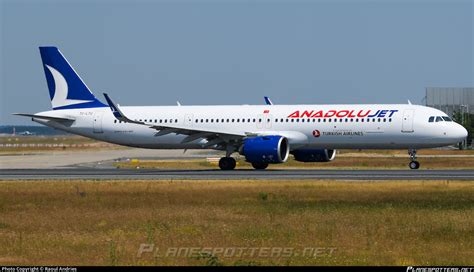 TC LTU AnadoluJet Airbus A321 271NX Photo By Raoul Andries ID 1486616