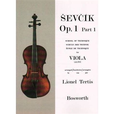 Sevcik For Viola Opus 1 Part 1 School Of Technique 5