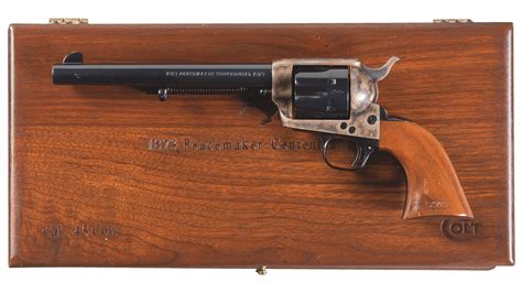 Cased Colt Peacemaker Commemorative Revolver Rock Island Auction