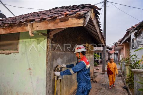 Jaringan Gas Pertamina Ep Subang Antara Foto