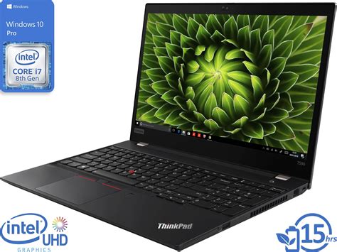 Lenovo ThinkPad T590 Notebook, 15.6" IPS FHD Display, Intel Core i7 ...