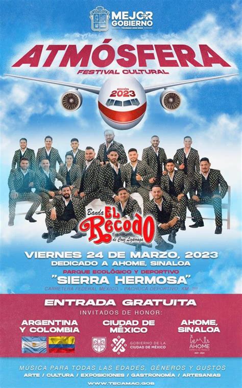 Está todo listo para Atmósfera Con La Banda el Recodo Lira Roll y