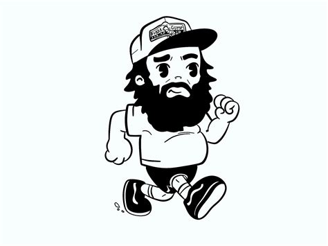 Running Animation By Maham Dodhy On Dribbble