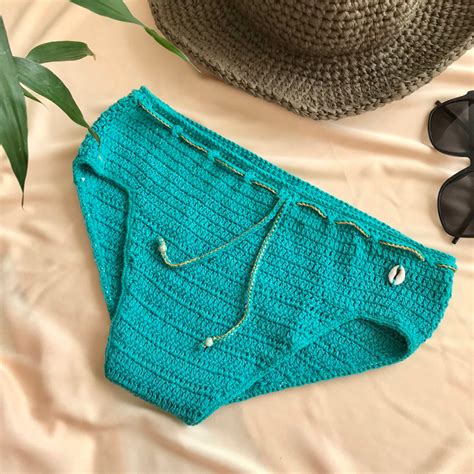 Gabeira De Sunga De Crochê - Sunga Semi Slip Slim Crochê Verão Moda Praia traje banho masculino ...