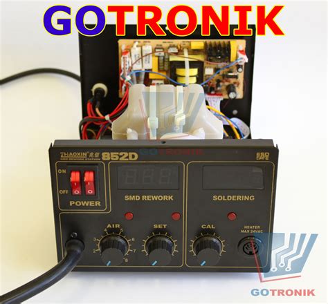 Stacja Lutownicza ZHAOXIN D HOT AIR KOLBA W