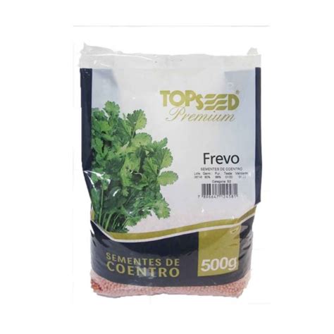 Semente De Coentro Frevo Pcte 500g Topseed Premium Shopee Brasil