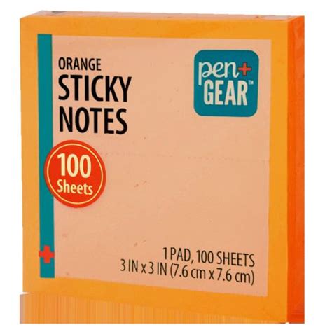 Pen Gear Sticky Notes Neon Orange Reviews Home Tester Club