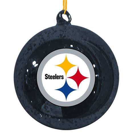 Pittsburgh Steelers Christmas Tree Ornaments