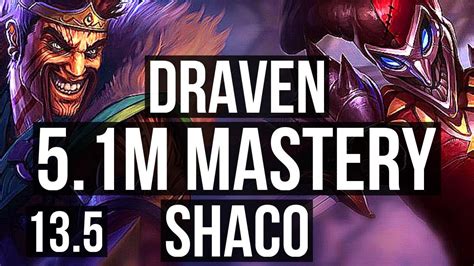 Draven Vs Shaco Top M Mastery Solo Kills Games