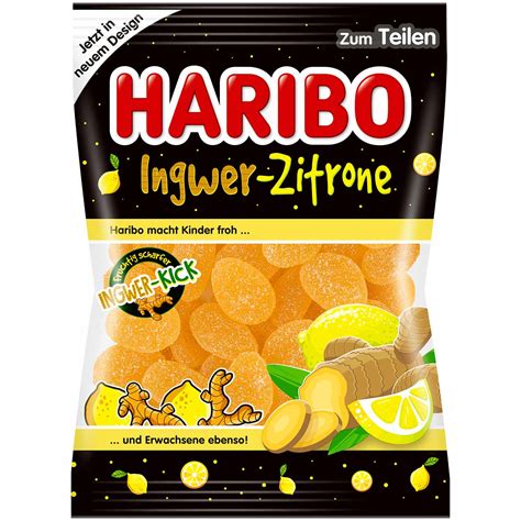 Żelki Haribo Imbir Cytryna z Niemiec (4001686342770) • Cena, Opinie