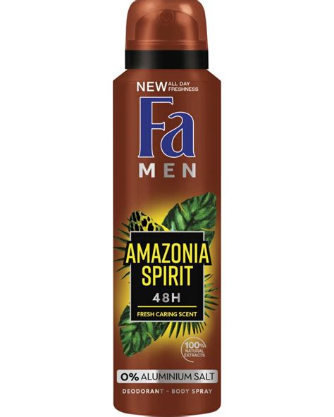 Дезодорант за мъже Fa Amazonia Spirit store bg