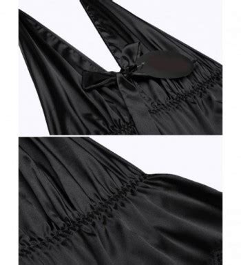 Women Sexy Lingerie One Piece Teddy Deep V Neck Halter Bodysuit Lace Jumpsuit Sleepwear Black