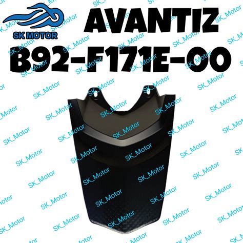 Yamaha EGO AVANTIZ Original Inner Cover Full Set Kaver Hitam Meter Tank